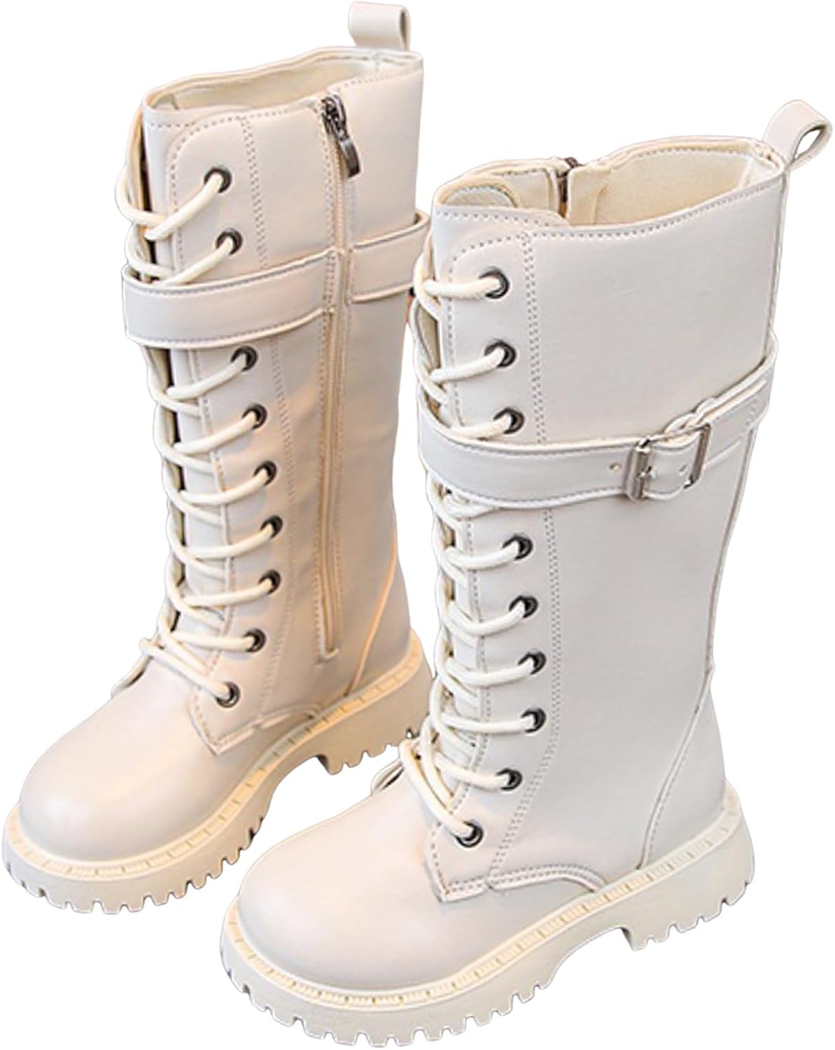 Детские ботинки для девочек с шнуровкой, боевые, до середины голени, сапоги для верховой езды из искусственной кожи, с боковой молнией, в стиле панк и готик, с противоскользящей подошвой, ковбойские ботильоны, для детей 4-12 лет Generic, X02-Whi...
Детские ботинки для девочек с шнуровкой, боевые, до середины голени, сапоги для верховой езды из искусственной кожи, с боковой молнией, в стиле панк и готик, с противоскользящей подошвой, ковбойские ботильоны, для детей 4-12 лет Generic, X02-Whi...