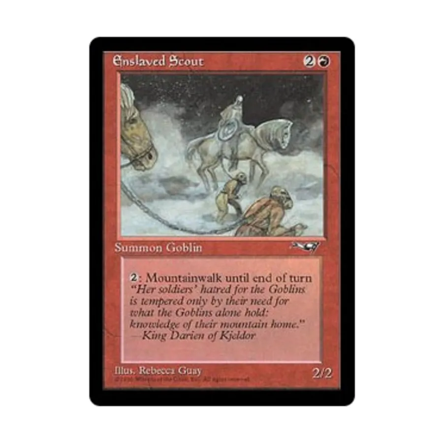 CCG Порабощенный разведчик - Вер. 1 (С1), MTG - Alliances
CCG Порабощенный разведчик - Вер. 1 (С1), MTG - Alliances