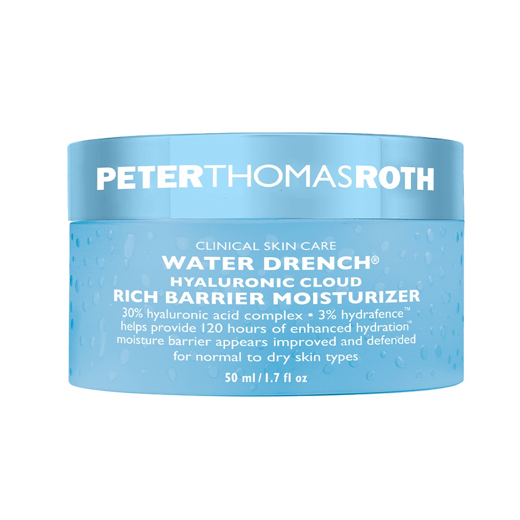 Крем для лица water drench hyaluronic cloud rich barrier moisturizer Peter Thomas Roth, объем 50 мл
Крем для лица water drench hyaluronic cloud rich barrier moisturizer Peter Thomas Roth, объем 50 мл