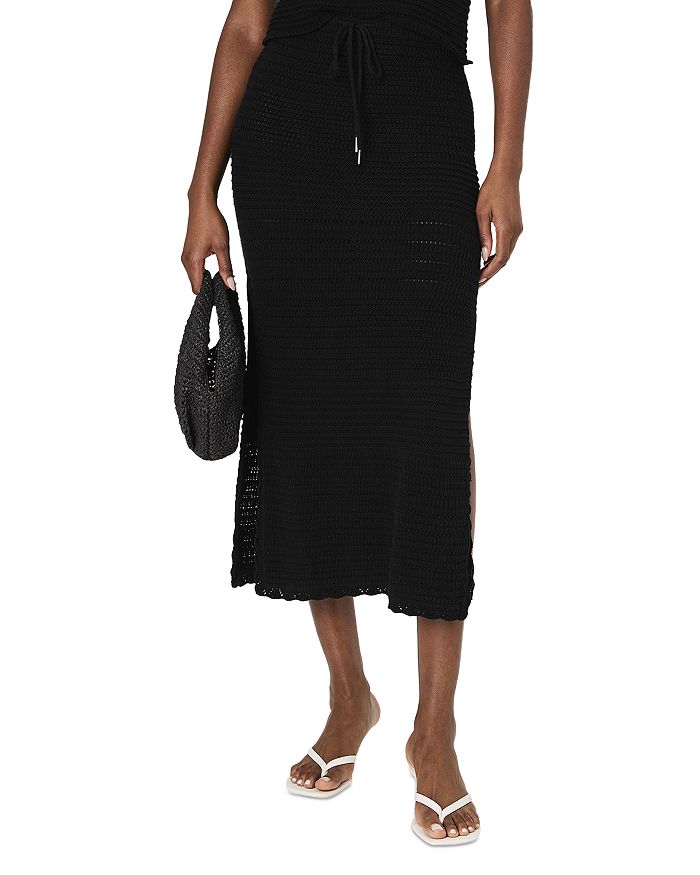 Неллис Юбка с боковым разрезом и вязаным узором FRENCH CONNECTION, черный
Неллис Юбка с боковым разрезом и вязаным узором FRENCH CONNECTION, черный