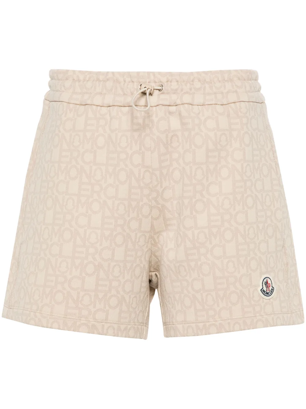 Жаккардовые шорты с монограммой MONCLER, нейтральный
Жаккардовые шорты с монограммой MONCLER, нейтральный