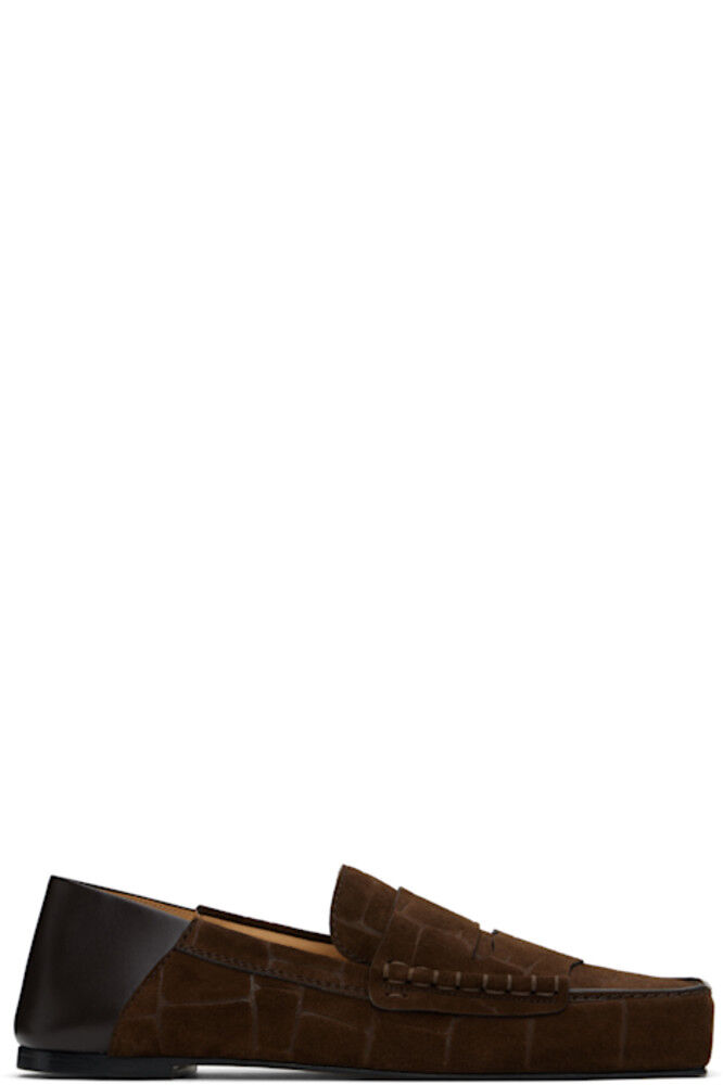 Коричневые лоферы La Croisière 'The Carré' JACQUEMUS
Коричневые лоферы La Croisière 'The Carré' JACQUEMUS