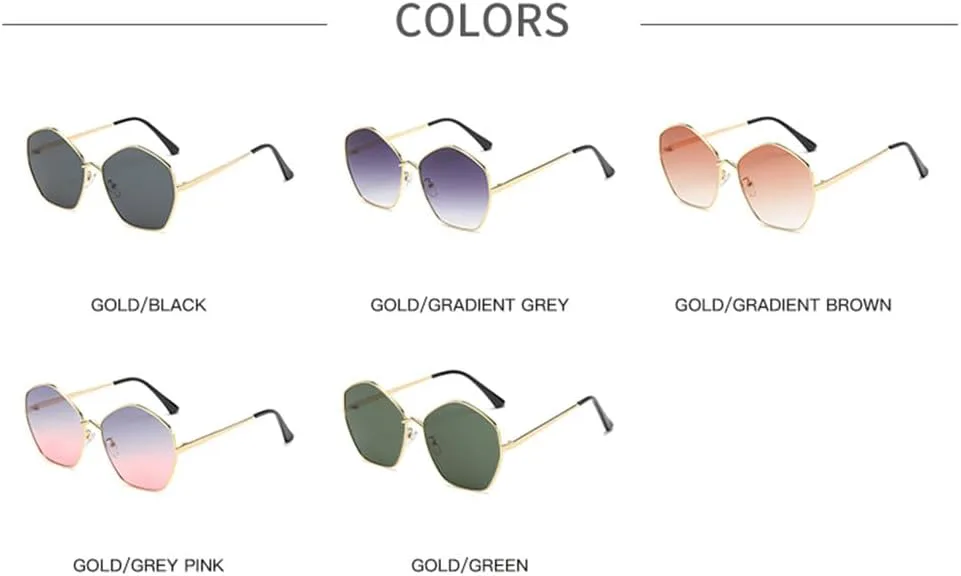 Солнцезащитные очки UV400 с неровным металлическим градиентом, для женщин и мужчин, для бега и занятий спортом на открытом воздухе generic, Gold Grey Pink
Солнцезащитные очки UV400 с неровным металлическим градиентом, для женщин и мужчин, для бега и занятий спортом на открытом воздухе generic, Gold Grey Pink