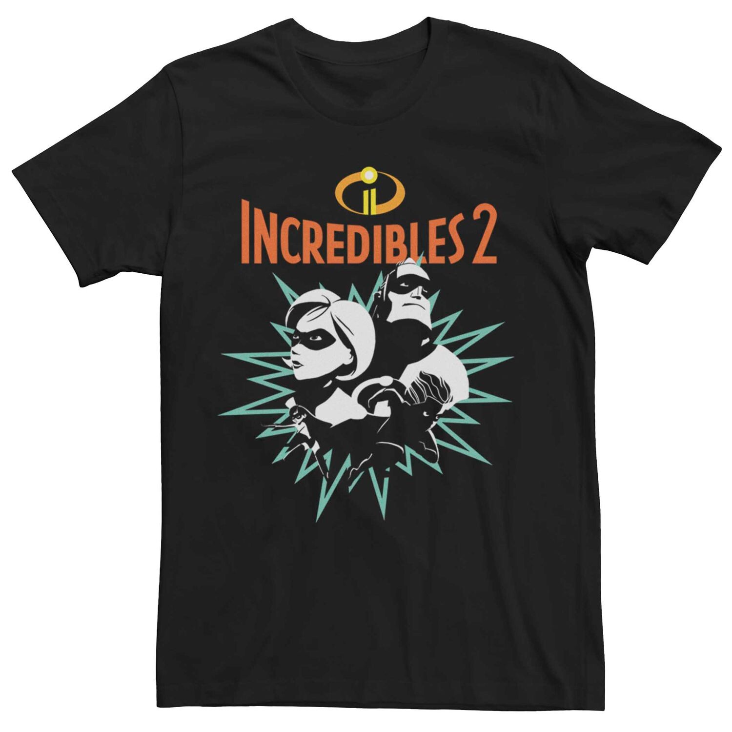 Мужская футболка в тон с групповым изображением Disney Pixar Incredibles 2 Licensed Character
Мужская футболка в тон с групповым изображением Disney Pixar Incredibles 2 Licensed Character