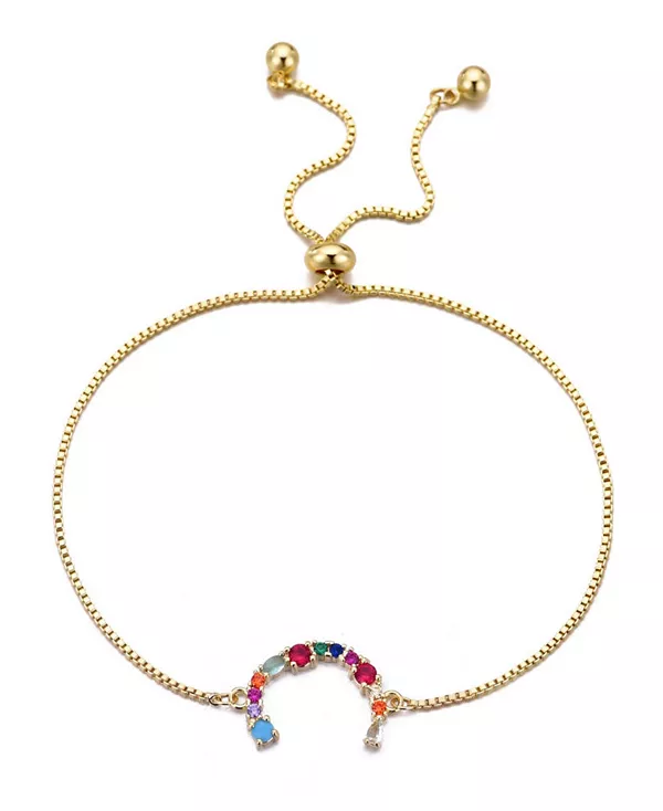 Браслет-Боло с разноцветными золотыми камнями Adornia, multi-c
Браслет-Боло с разноцветными золотыми камнями Adornia, multi-c