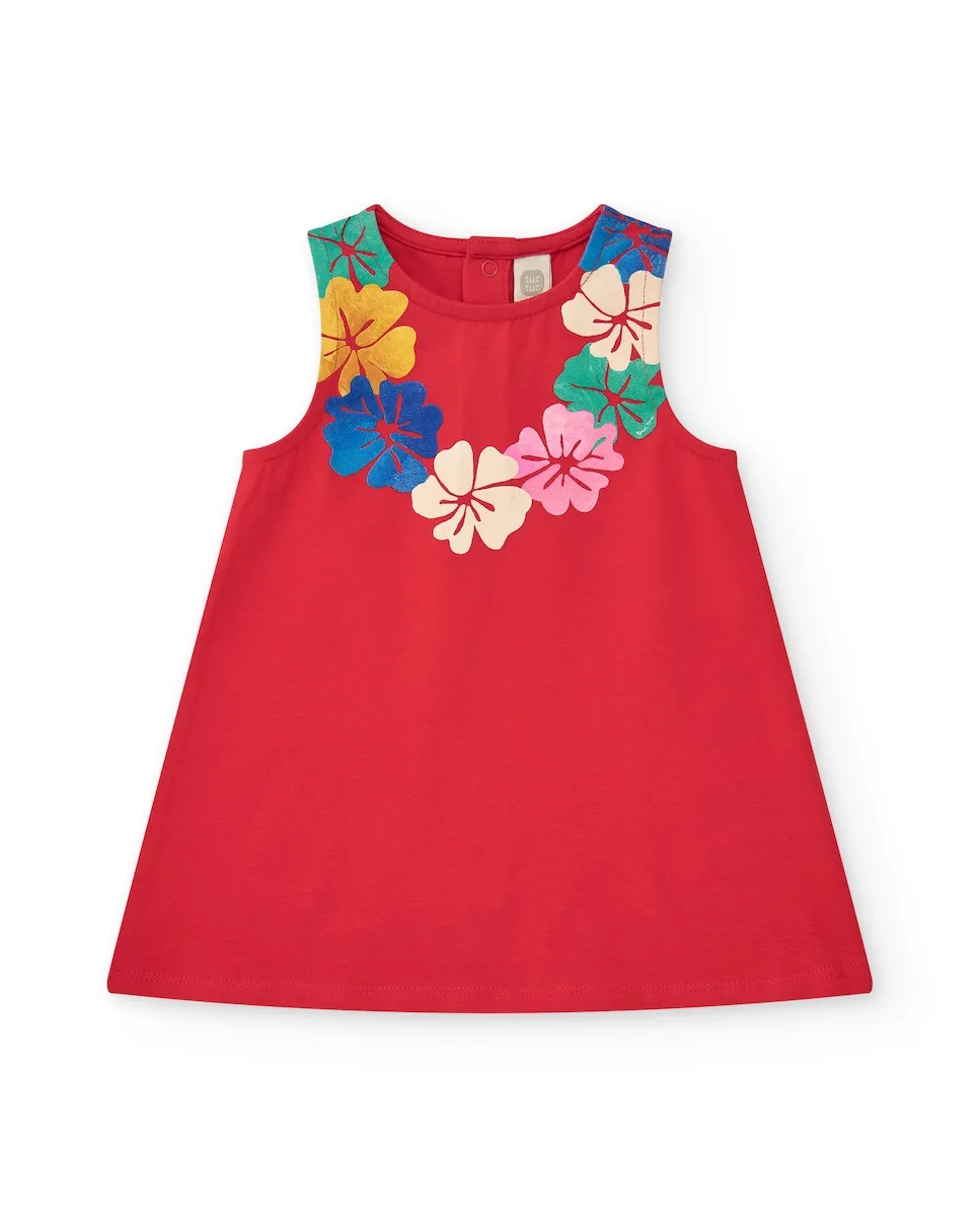 Красное детское платье без рукавов Tuc tuc, красный
Красное детское платье без рукавов Tuc tuc, красный
