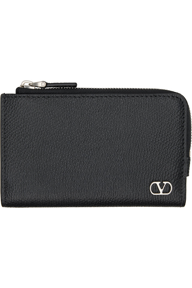 Valentino Garavani Черный компактный кошелек Vlogo Signature
Valentino Garavani Черный компактный кошелек Vlogo Signature