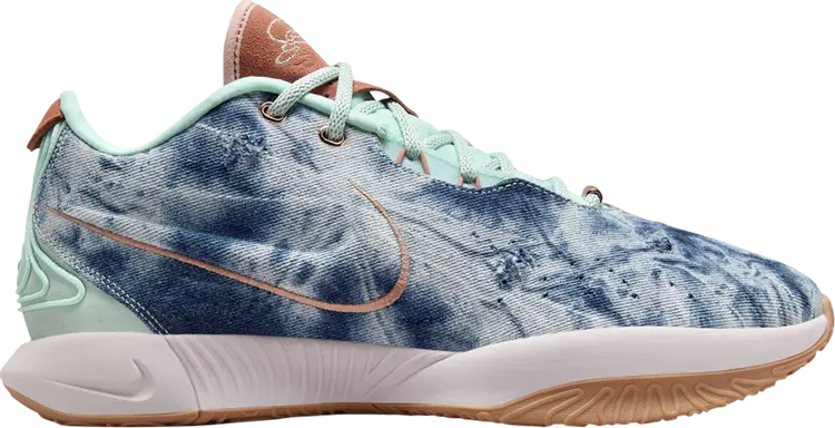 Кроссовки LeBron 21 'Aragonite', синий
Кроссовки LeBron 21 'Aragonite', синий