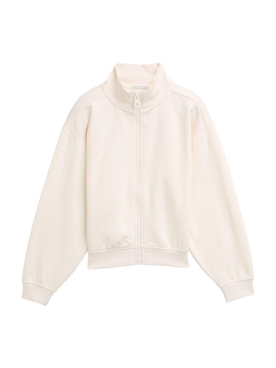 Толстовка с капюшоном на молнии TOM TAILOR, Wool White
Толстовка с капюшоном на молнии TOM TAILOR, Wool White