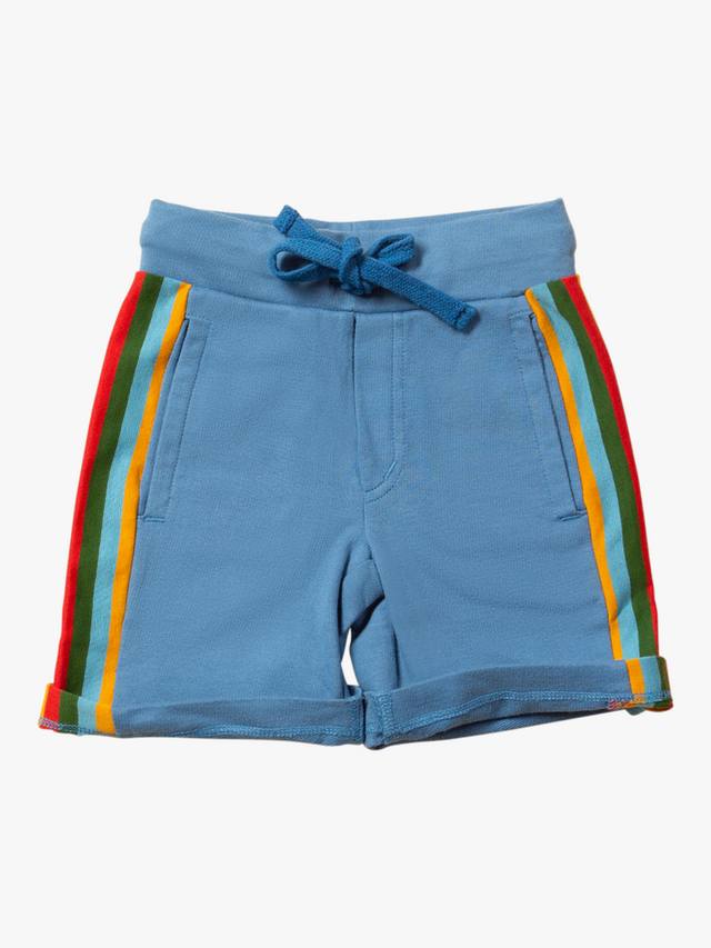 Детские шорты из чистого органического хлопка в радужную полоску Little Green Radicals, синий/разноцветный
Детские шорты из чистого органического хлопка в радужную полоску Little Green Radicals, синий/разноцветный