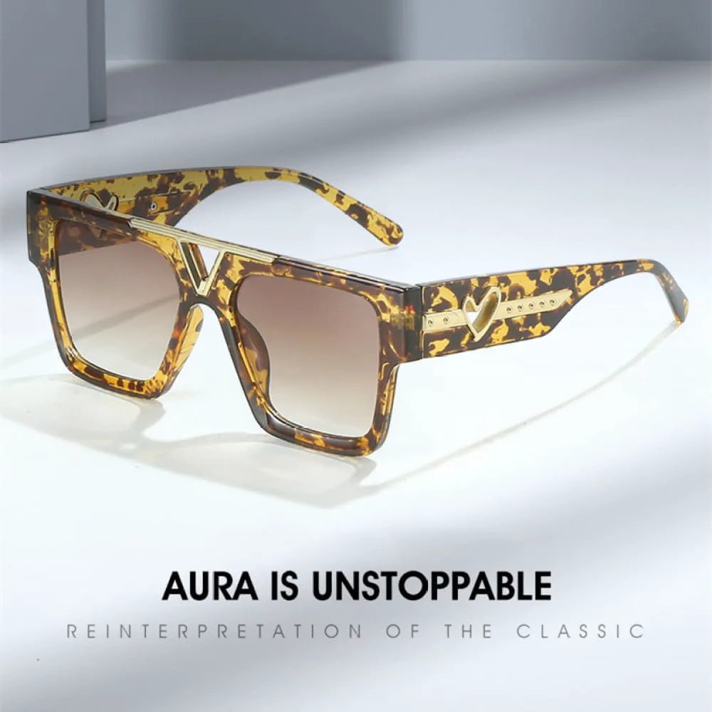 Модные квадратные солнцезащитные очки с плоской верхней частью и металлическим сердечком. Трендовые модели с защитой от УФ-излучения UV400 MTZJH, One Color
Модные квадратные солнцезащитные очки с плоской верхней частью и металлическим сердечком. Трендовые модели с защитой от УФ-излучения UV400 MTZJH, One Color