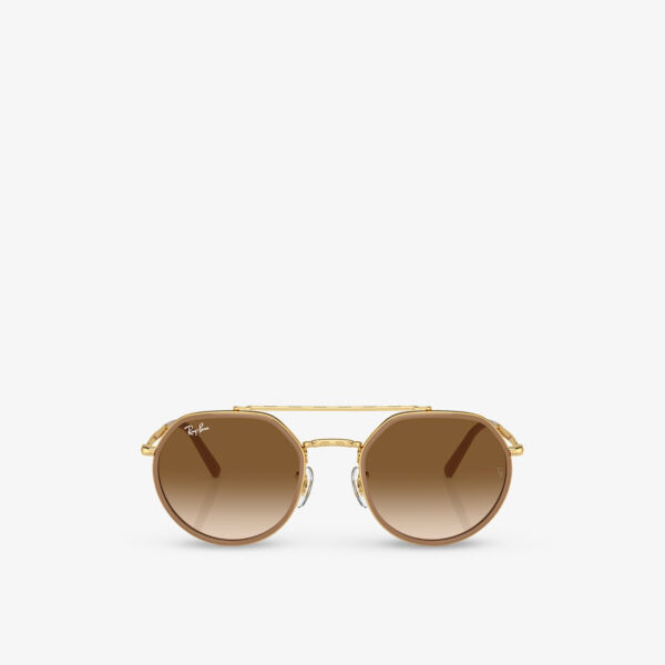 Солнцезащитные очки RB3765 в металлической круглой оправе Ray-Ban, желтый
Солнцезащитные очки RB3765 в металлической круглой оправе Ray-Ban, желтый