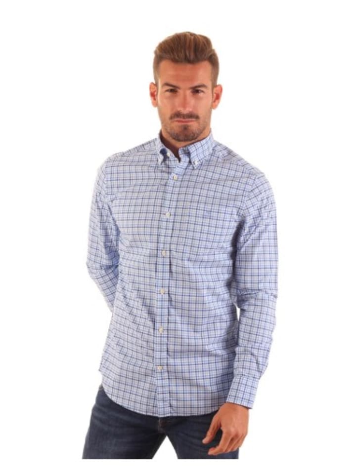 Рубашка Gant, цвет marineblau/blau
Рубашка Gant, цвет marineblau/blau