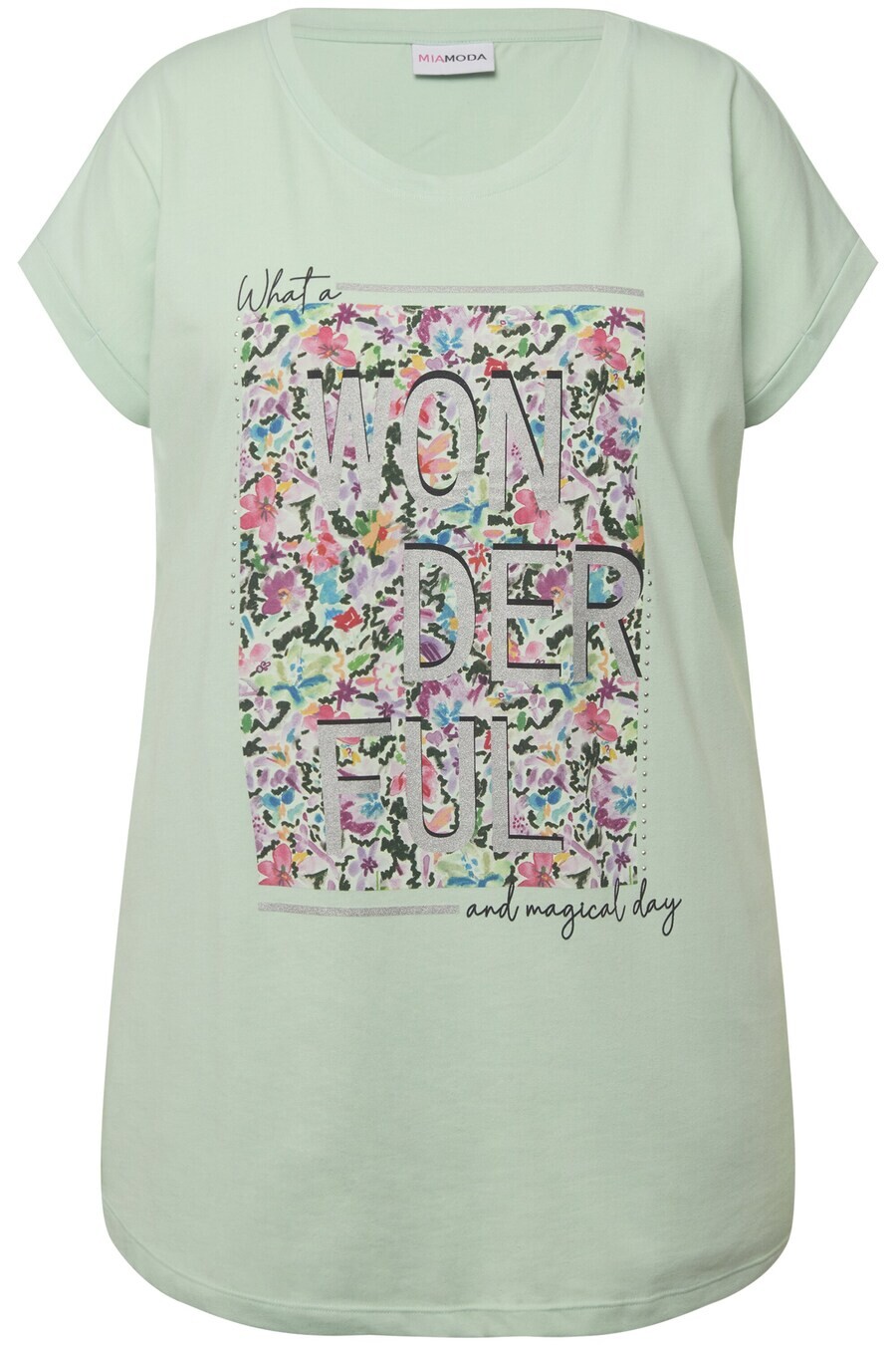 Футболка MIAMODA Shirt, зеленый
Футболка MIAMODA Shirt, зеленый