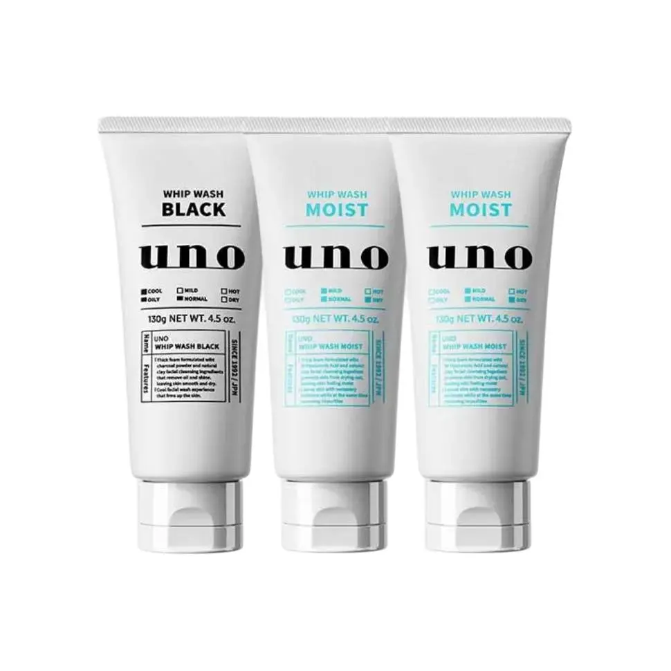 Наборы для ухода за кожей для мужчин Uno
Наборы для ухода за кожей для мужчин Uno