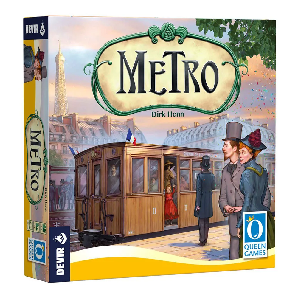 Детская настольная игра Devir Metro, золотой
Детская настольная игра Devir Metro, золотой