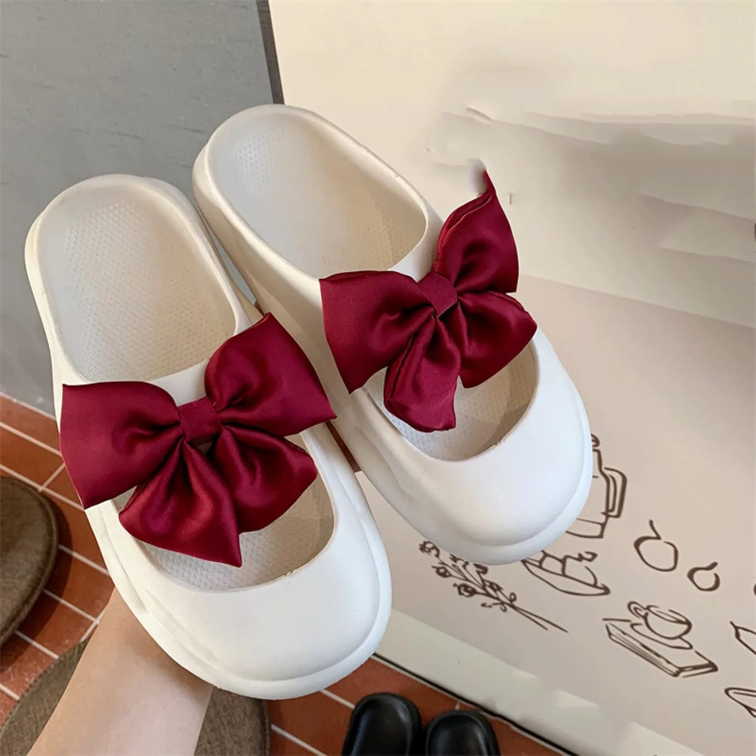 Сандалии WALLDOR рефлексология для мужчин и женщин, массажные тапочки для ног для мужчин и женщин, ретро-тапочки с бантом, модные милые пляжные сандалии, красные, 40-41
Сандалии WALLDOR рефлексология для мужчин и женщин, массажные тапочки для ног для мужчин и женщин, ретро-тапочки с бантом, модные милые пляжные сандалии, красные, 40-41