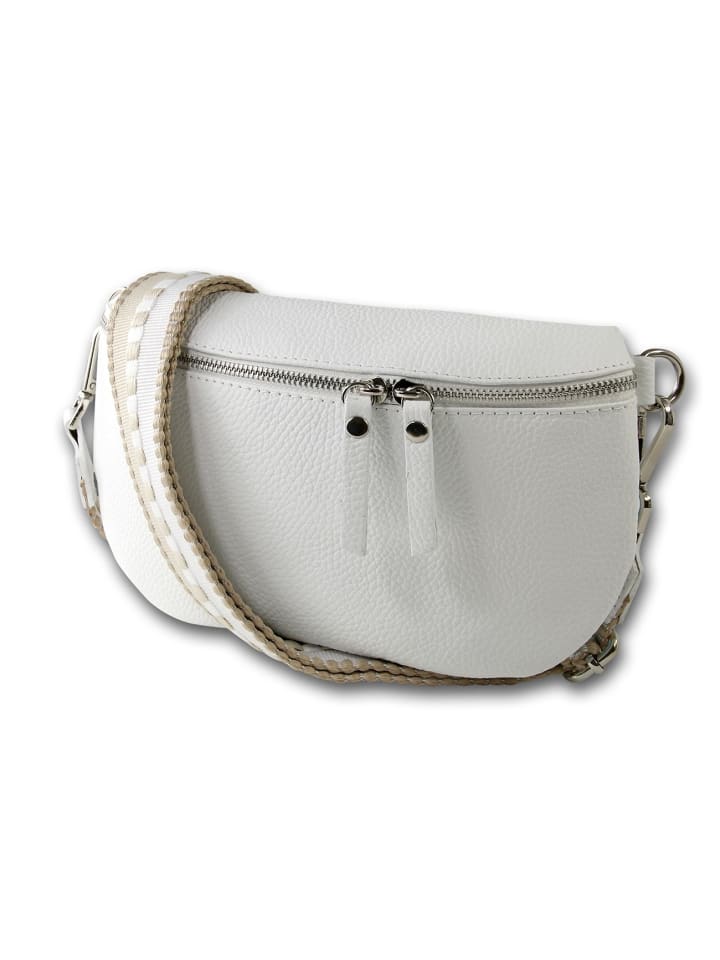 Кожаная поясная сумка Toscanto, белая, разноцветная, примерно 25 см Toscanto
Кожаная поясная сумка Toscanto, белая, разноцветная, примерно 25 см Toscanto