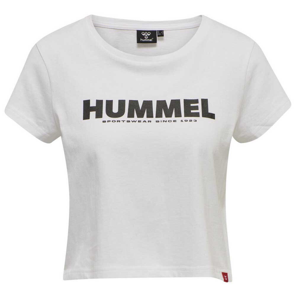 Футболка Hummel Legacy Cropped, белый 
Футболка Hummel Legacy Cropped, белый