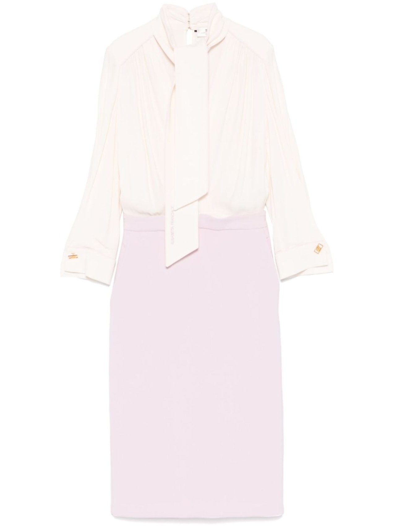 Платье миди со складками Elisabetta Franchi, нейтральный
Платье миди со складками Elisabetta Franchi, нейтральный