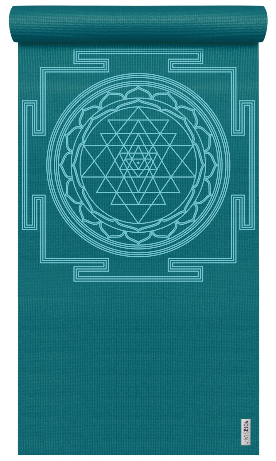 YOGISTAR.COM Коврик 'Basic Sri Yantra' в цвете бирюзовый, светло-голубой
YOGISTAR.COM Коврик 'Basic Sri Yantra' в цвете бирюзовый, светло-голубой