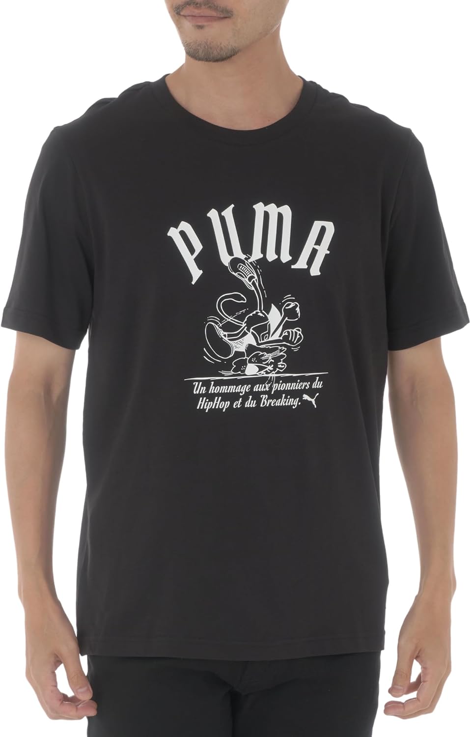 Мужская повседневная футболка PUMA GRAPHICS SUPER PUMA BREAK 629097, черный
Мужская повседневная футболка PUMA GRAPHICS SUPER PUMA BREAK 629097, черный