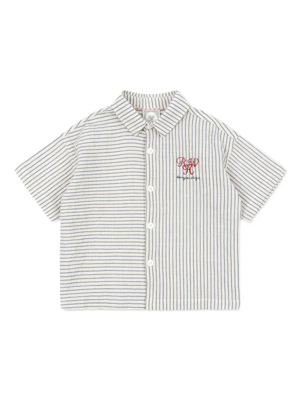 Рубашка в полоску с вышивкой X Rosie Huntington-Whiteley Konges Sløjd, белый
Рубашка в полоску с вышивкой X Rosie Huntington-Whiteley Konges Sløjd, белый