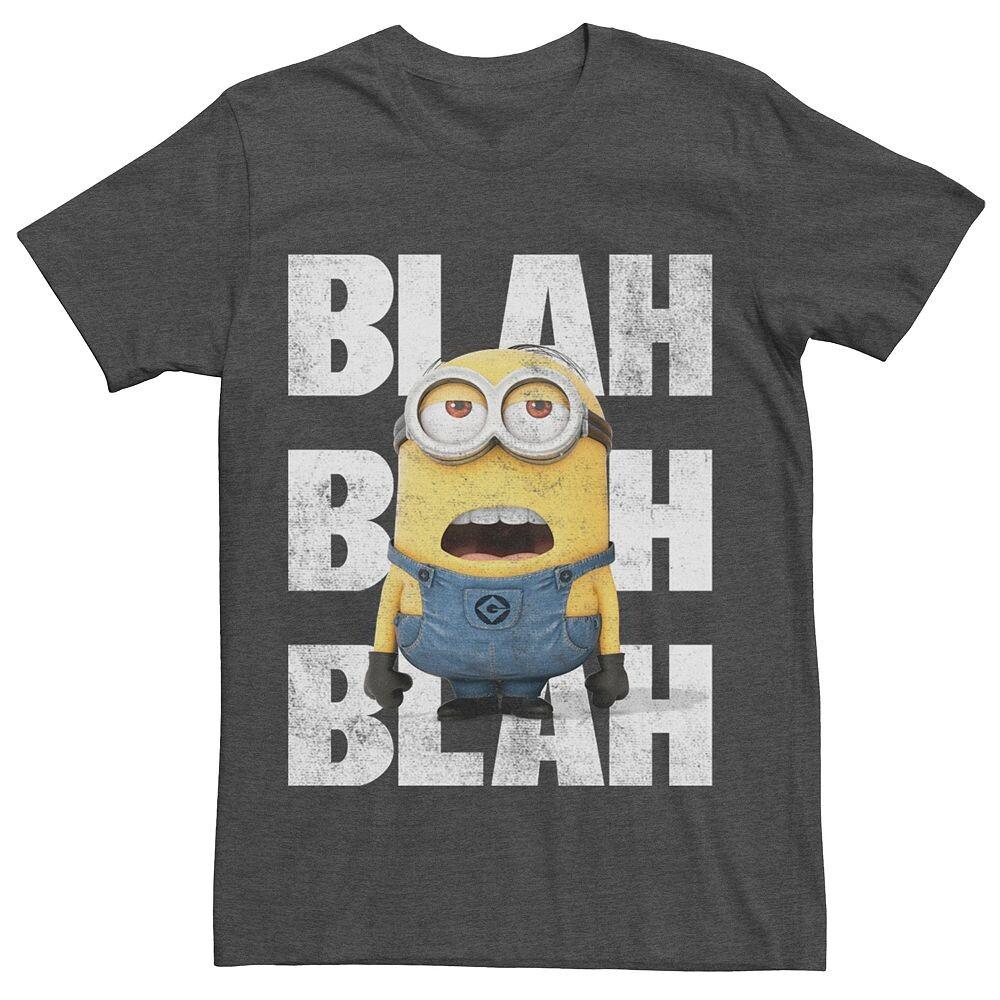 Мужская футболка Minions Blah Blah Blah Licensed Character, цвет Charcoal Heather
Мужская футболка Minions Blah Blah Blah Licensed Character, цвет Charcoal Heather