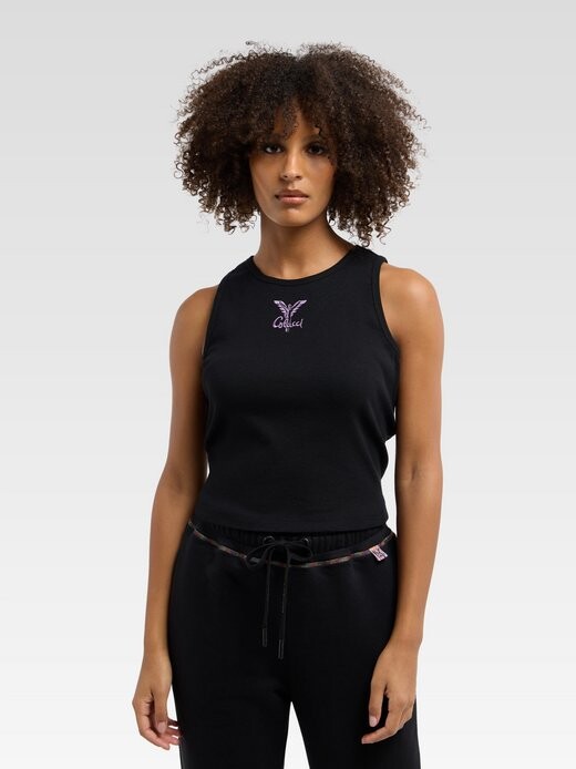 Демонстрация майки в рубчик Carlo Colucci, черный
Демонстрация майки в рубчик Carlo Colucci, черный