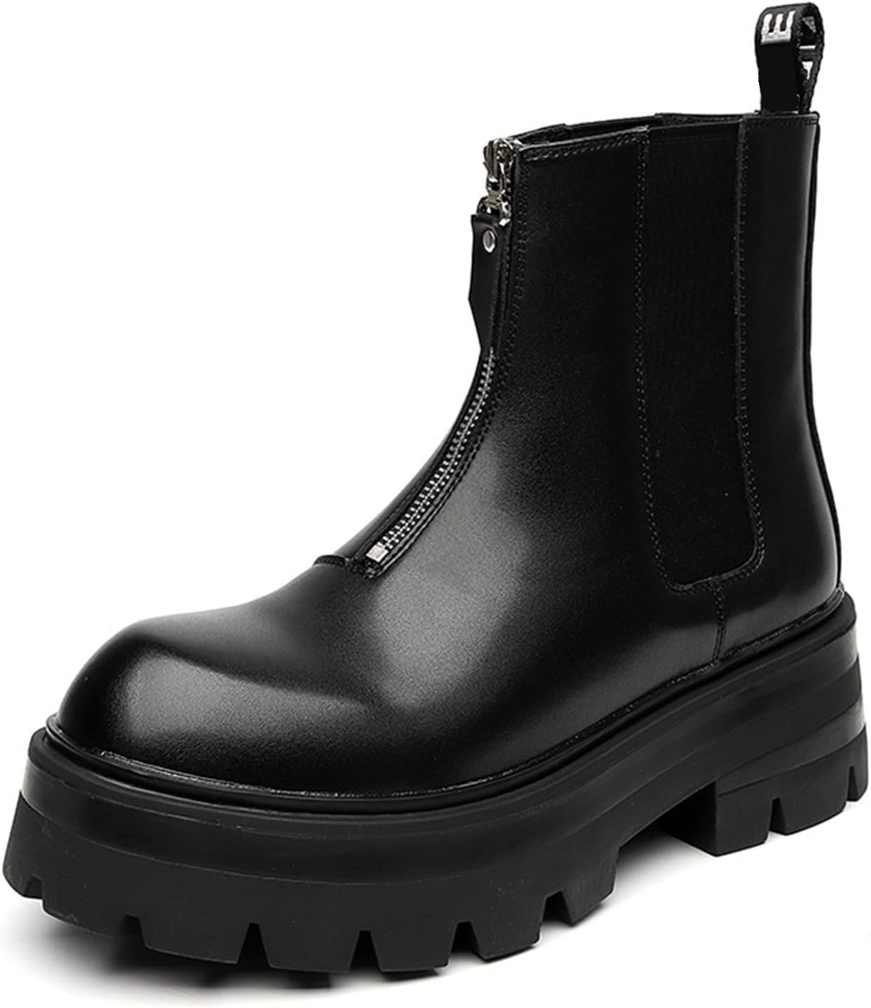 Мужские модные челси с передней застежкой-молнией, кожаные, деловые формальные ботинки, с массивной подошвой, повседневные ботинки для прогулок, удобные ботинки с круглым носком и на щиколотку Generic, черный
Мужские модные челси с передней застежкой-молнией, кожаные, деловые формальные ботинки, с массивной подошвой, повседневные ботинки для прогулок, удобные ботинки с круглым носком и на щиколотку Generic, черный