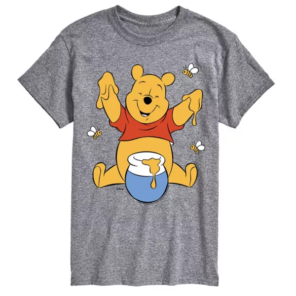 Мужская футболка свободного кроя с изображением Винни-Пуха Disney, серый
Мужская футболка свободного кроя с изображением Винни-Пуха Disney, серый
