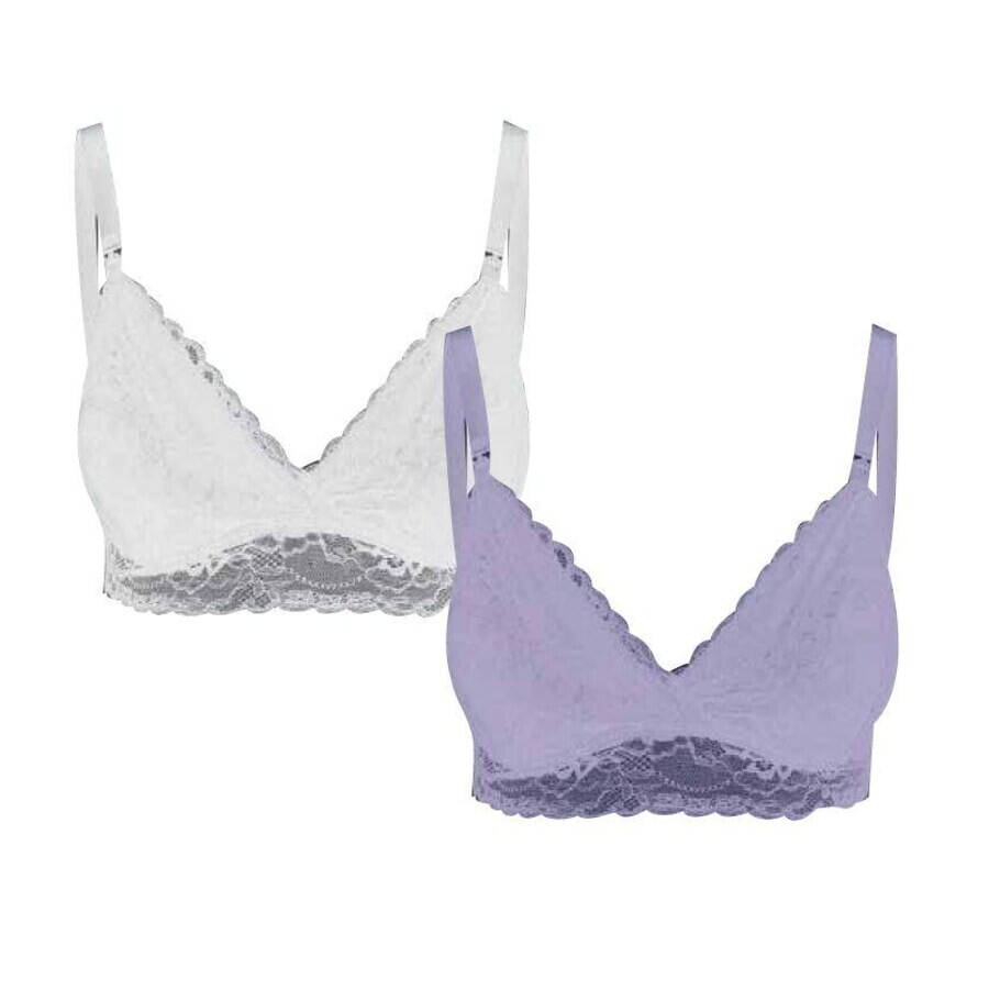 Треугольный бюстгальтер MAMALICIOUS Triangle Bra Sidsel, цвет purple/white
Треугольный бюстгальтер MAMALICIOUS Triangle Bra Sidsel, цвет purple/white
