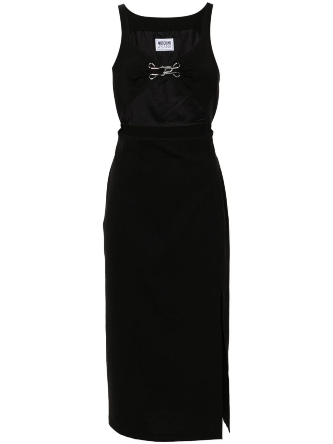 MOSCHINO JEANS платье миди с декоративными крючками, черный
MOSCHINO JEANS платье миди с декоративными крючками, черный