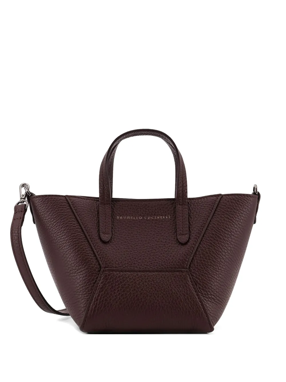 Сумка на плечо BC Duo с текстурированной верхней ручкой Brunello Cucinelli, коричневый
Сумка на плечо BC Duo с текстурированной верхней ручкой Brunello Cucinelli, коричневый