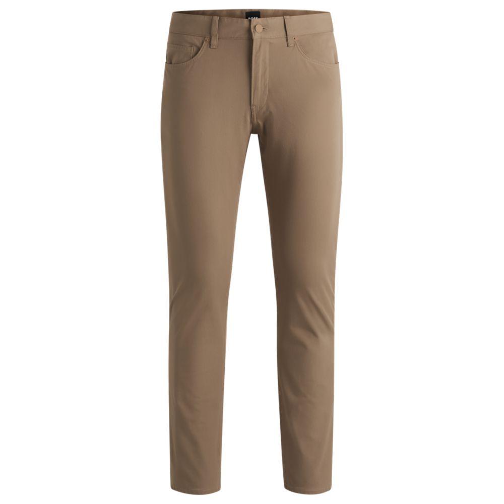 Брюки Delaware slim fit из эластичной ткани BOSS, светло-бежевый
Брюки Delaware slim fit из эластичной ткани BOSS, светло-бежевый