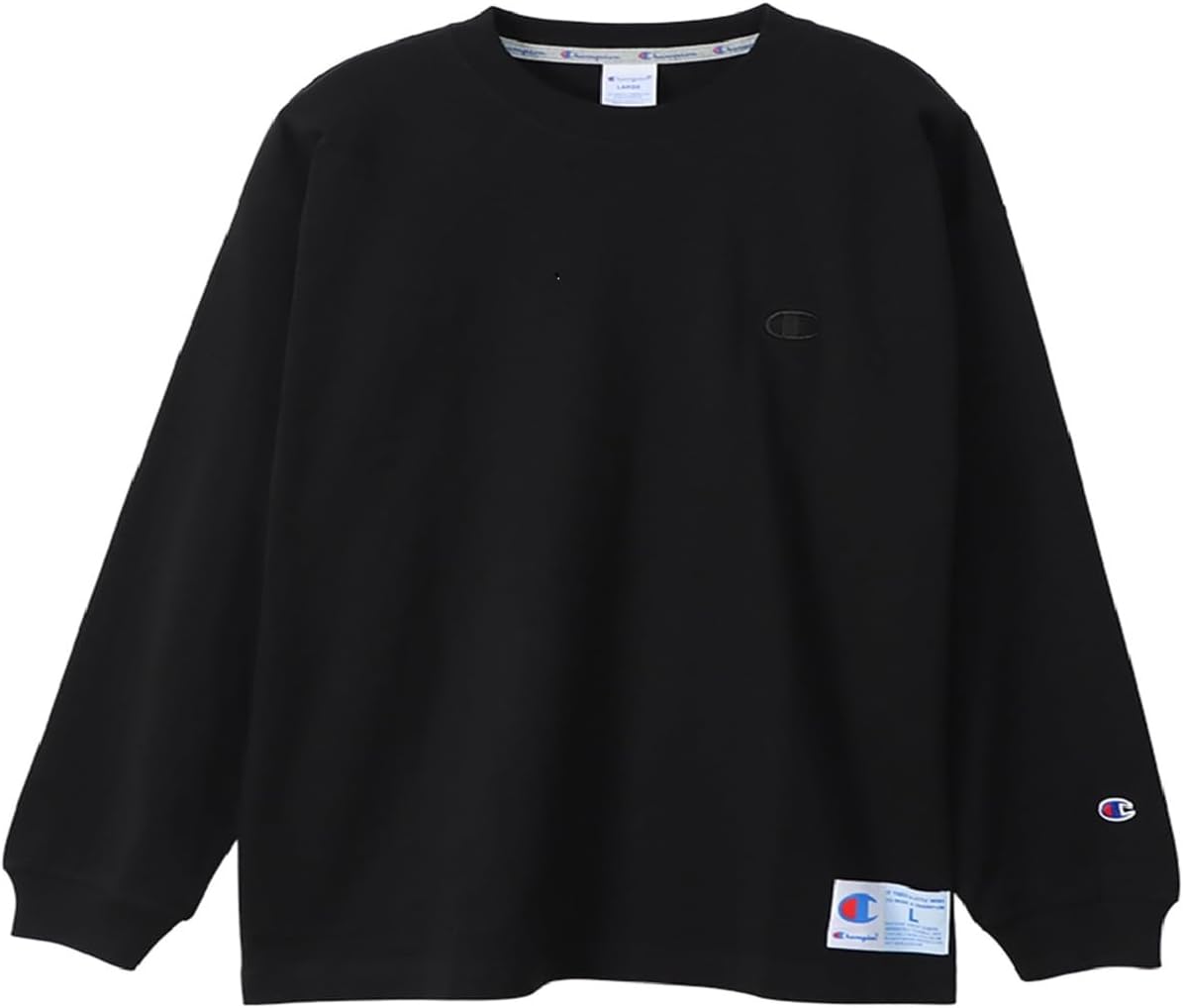 Мужская футболка с длинным рукавом Champion, круглый вырез, 100% хлопок, свободный крой, вышивка одного логотипа, спортивный стиль, C3-V414, черный
Мужская футболка с длинным рукавом Champion, круглый вырез, 100% хлопок, свободный крой, вышивка одного логотипа, спортивный стиль, C3-V414, черный
