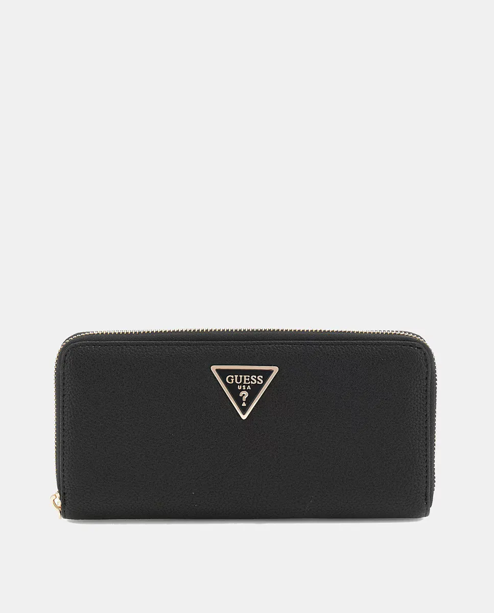 Женская горизонтальная объемная сумка-кошелек с молнией Guess, черный
Женская горизонтальная объемная сумка-кошелек с молнией Guess, черный