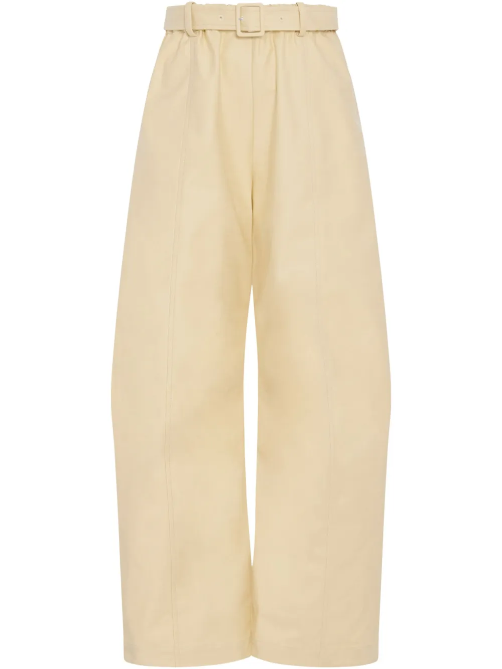 Зауженные брюки с поясом Rosetta Getty, желтый 
Зауженные брюки с поясом Rosetta Getty, желтый