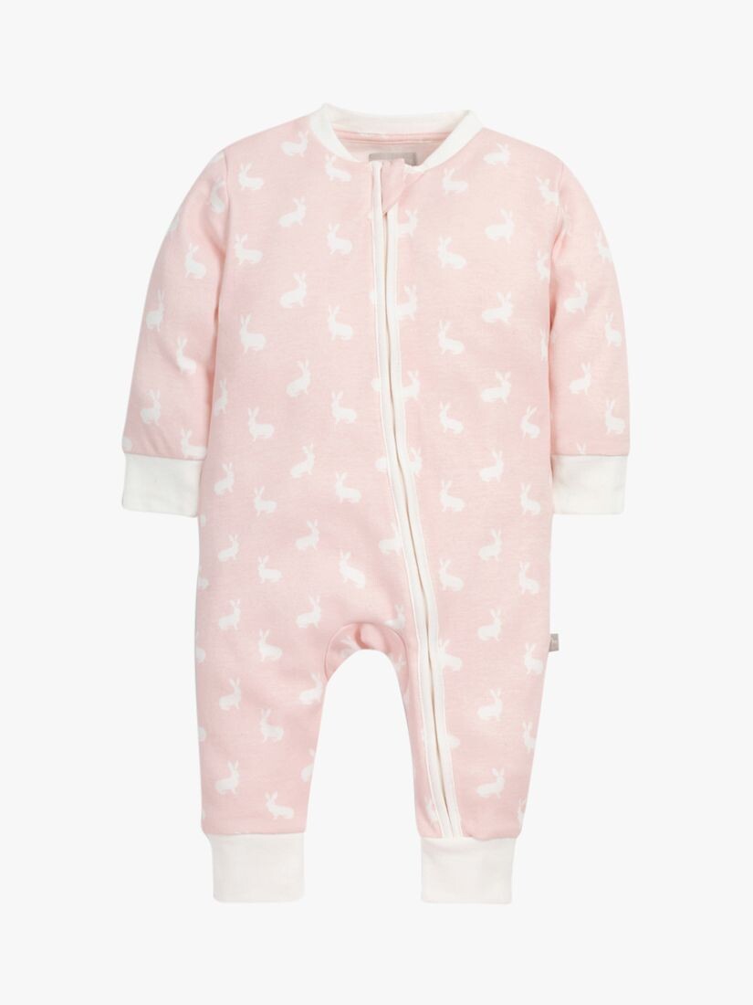 Комбинезон на молнии с принтом Little Tailor Baby Hare, розовый 
Комбинезон на молнии с принтом Little Tailor Baby Hare, розовый