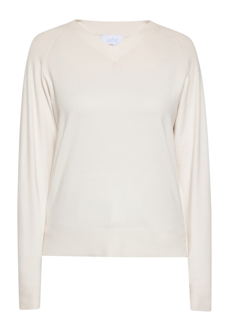 Базовый свитер usha BLUE LABEL Sweater, белый
Базовый свитер usha BLUE LABEL Sweater, белый