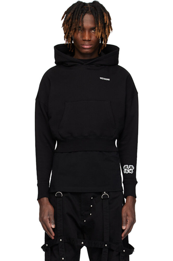 Черная толстовка с капюшоном Teddy Twins We11done
Черная толстовка с капюшоном Teddy Twins We11done