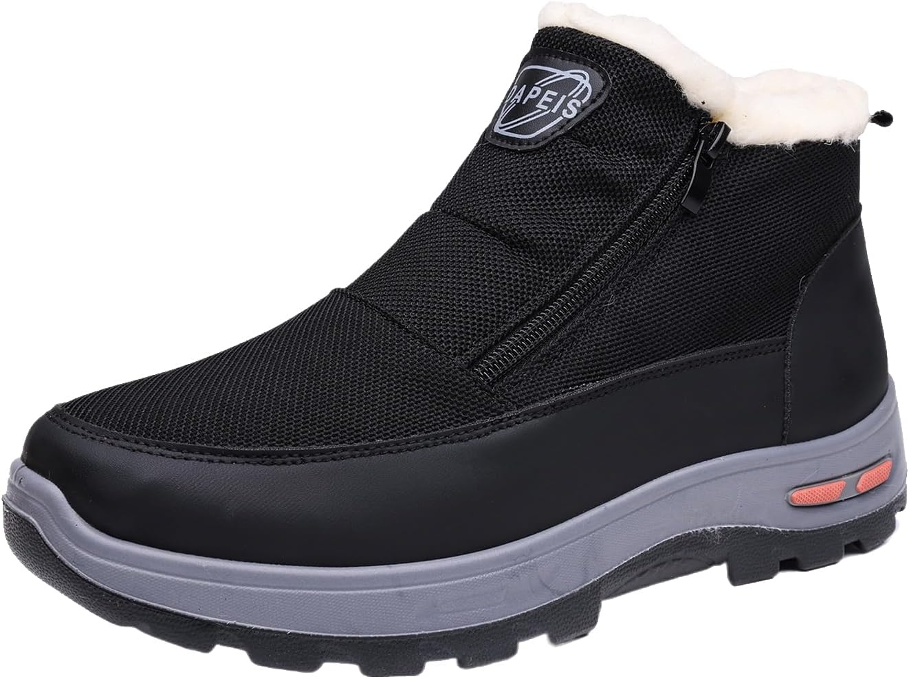 Зимние мужские ботинки с меховой подкладкой, теплые ботильоны на молнии, удобные для прогулок на улице Zplmide, черный
Зимние мужские ботинки с меховой подкладкой, теплые ботильоны на молнии, удобные для прогулок на улице Zplmide, черный