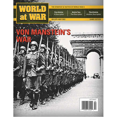 Книга World At War Issue #84 (Manstein’S War) 
Книга World At War Issue #84 (Manstein’S War)