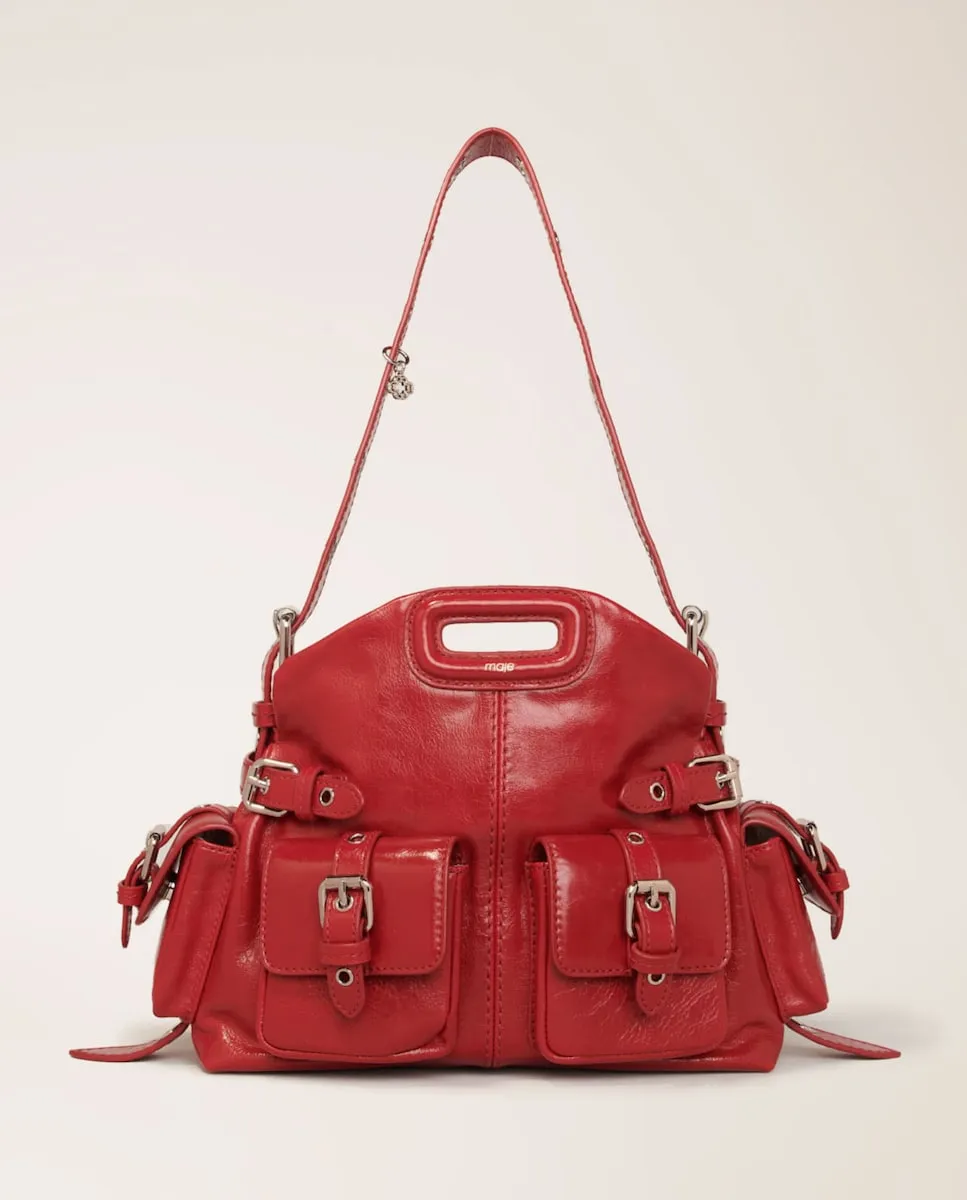 Сумка через плечо Miss M Mini с карманами и несколькими положениями, изготовленная из кожи Maje, красный
Сумка через плечо Miss M Mini с карманами и несколькими положениями, изготовленная из кожи Maje, красный
