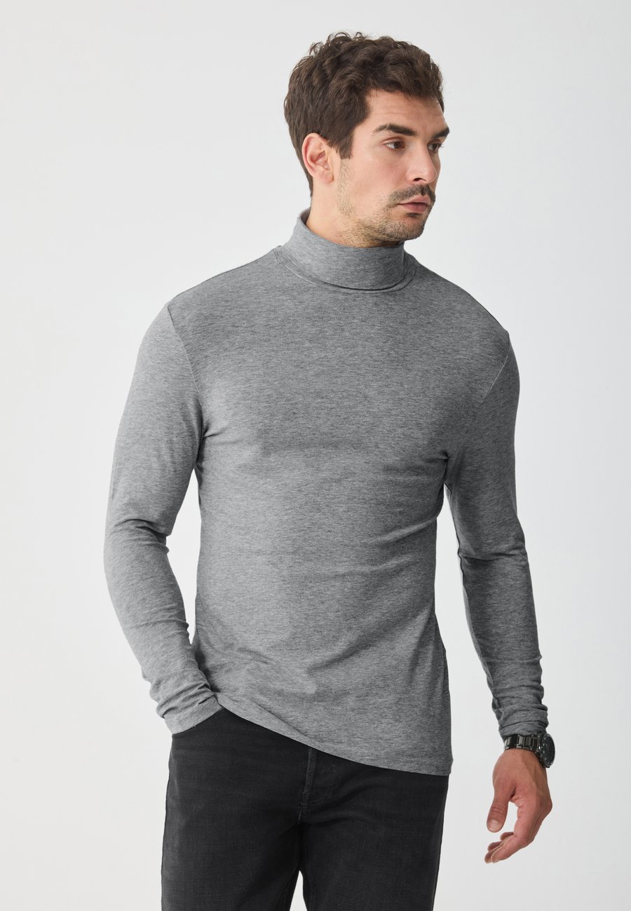 Топ Pier One LONG SLEEVED ROLL NECK TOP, Mottled Light Grey
Топ Pier One LONG SLEEVED ROLL NECK TOP, Mottled Light Grey