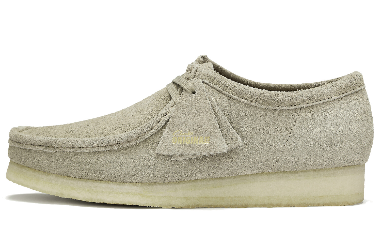 Wallabee 'Off White Suede' Clarks
Wallabee 'Off White Suede' Clarks