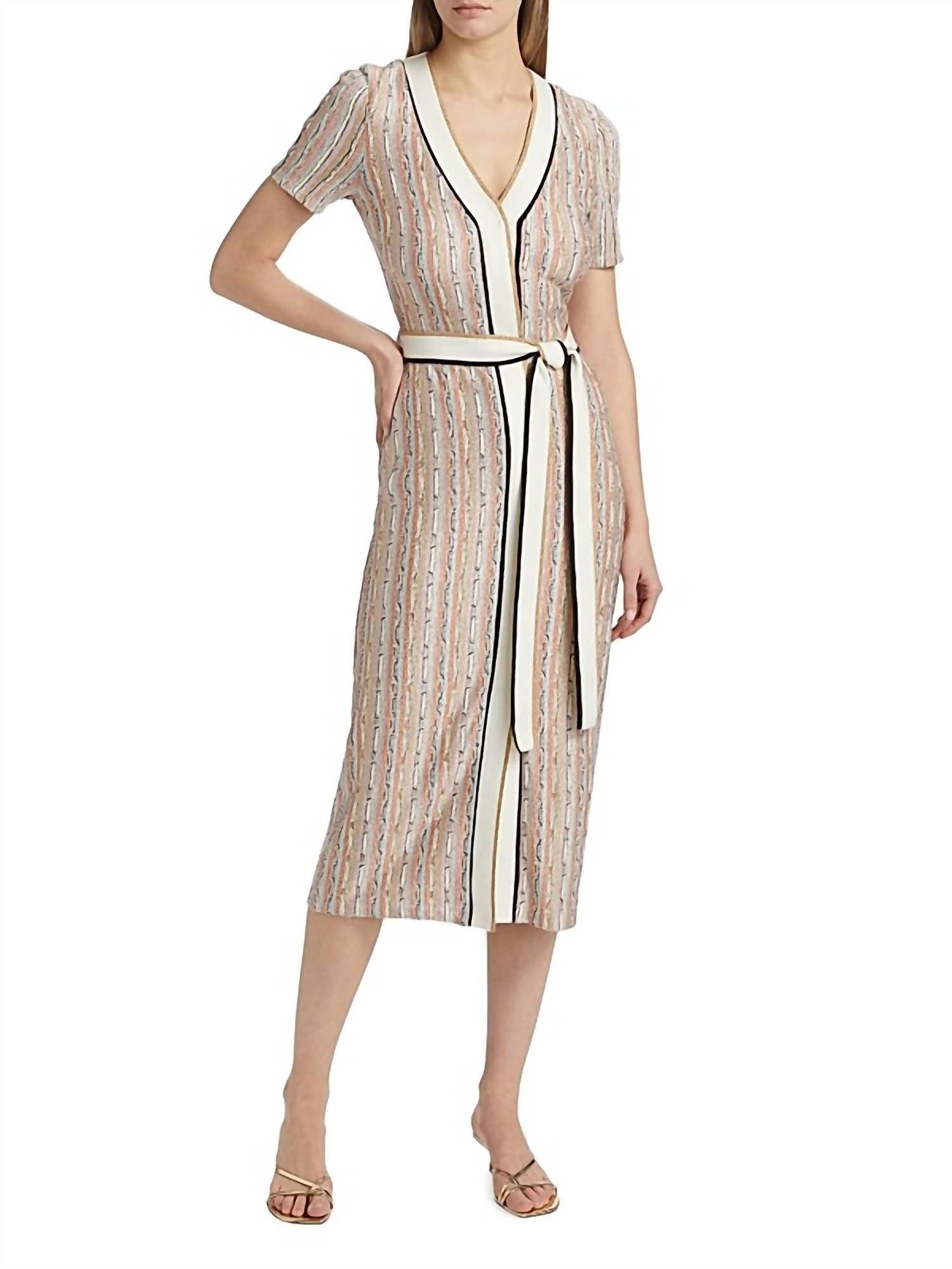 Платье Ronda в полоску с пайетками Ramy Brook, Sequin Stripe
Платье Ronda в полоску с пайетками Ramy Brook, Sequin Stripe