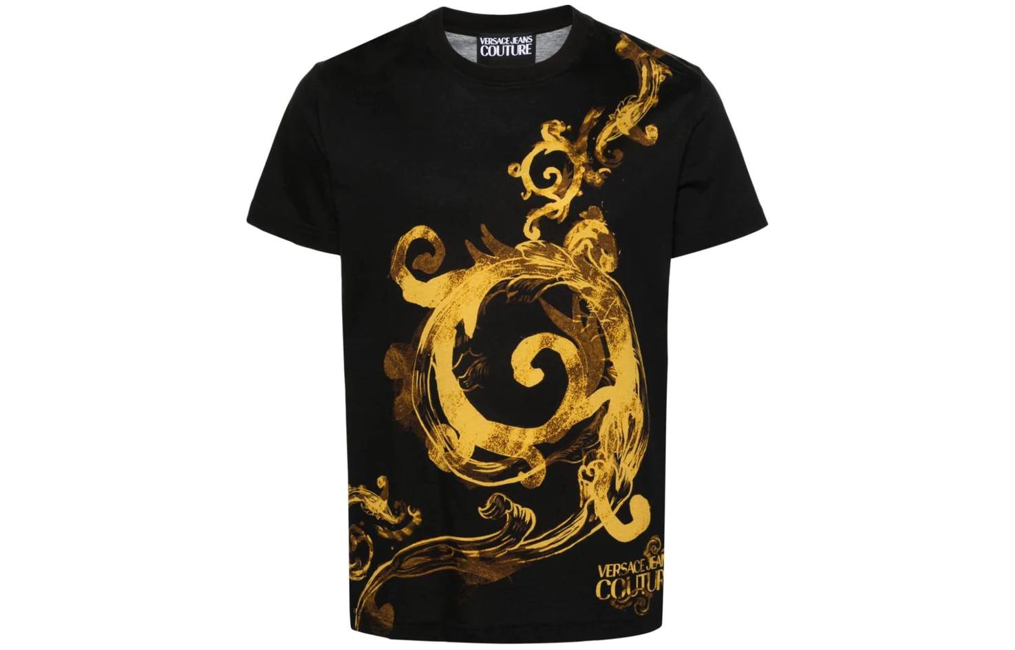 Футболка с принтом в стиле барокко Barocco VERSACE JEANS COUTURE, черный
Футболка с принтом в стиле барокко Barocco VERSACE JEANS COUTURE, черный