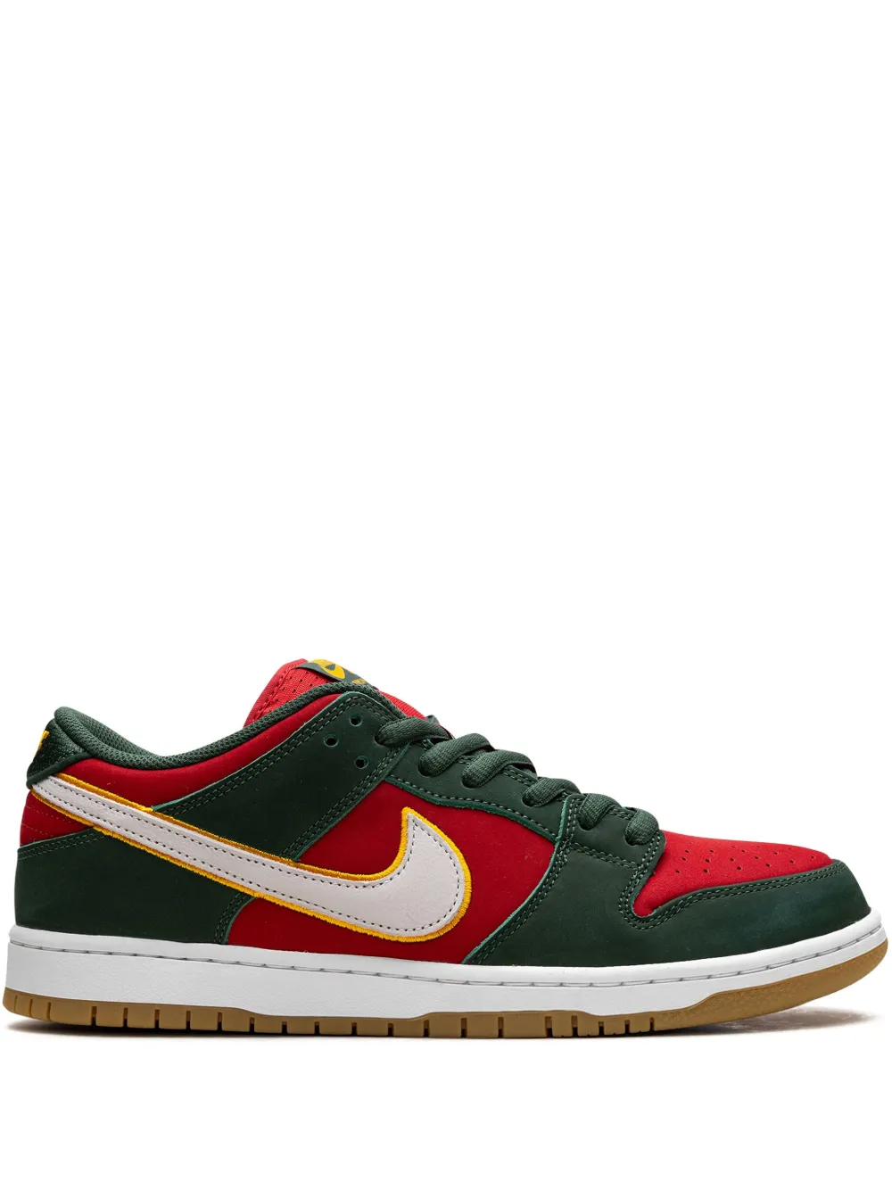 Кроссовки SB Dunk Seattle Sonics - Fir/Fire Red/University Gold Nike, зеленый
Кроссовки SB Dunk Seattle Sonics - Fir/Fire Red/University Gold Nike, зеленый