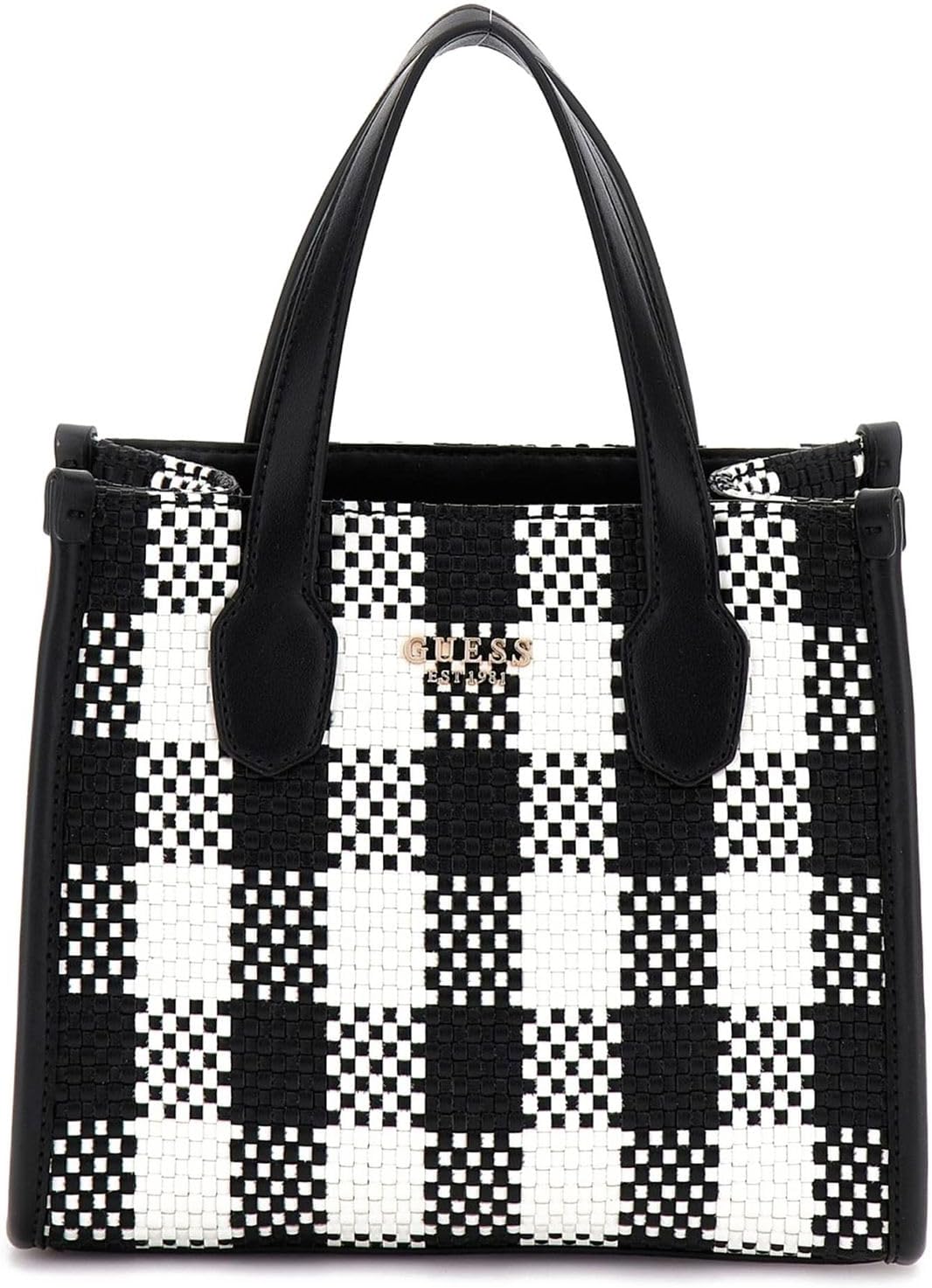 GUESS женская Silvana мини-сумка-тоут с двумя отделениями, Black Multi
GUESS женская Silvana мини-сумка-тоут с двумя отделениями, Black Multi